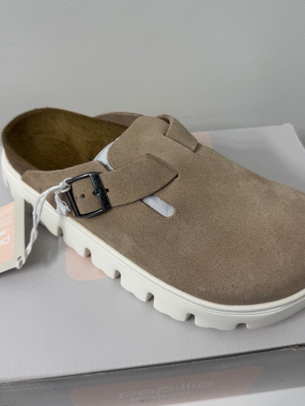 Birkenstock Papillio Boston Chunky Platform Clog EU 39 US 8–8.5 Narrow , NEW